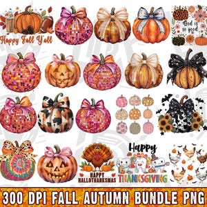 20 Fall Bundle Png, Fall Bundle Png, Autumn Bundle Png, Thanksgiving Bundle Png, Fall Mega Bundle Png, Fall Design Bundle, Pumpkin Bundle