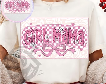 Checkered Mama Png, Mama Coquette Png, Sublimation Designs, Mama Png, Mama Shirt Png, Mother Png, New Mom Png, Mom Png, Girl Mama Png