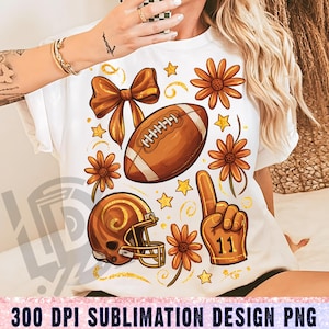 Glitter Fall Football Png, Fall Pumpkin Png, Fall Shirt Png, Trendy Sublimation Download, Fall Autumn Sublimation, Fall Football Png