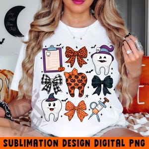 Coquette Halloween png, Dentist png, Dental assistant halloween png, Dental assistant Stuff, Dental png, Teeth halloween png, Coquette png