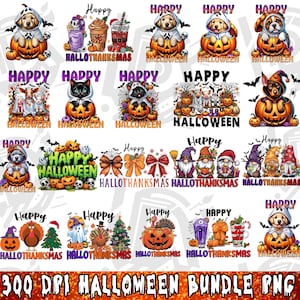 20 Halloween Mega Bundle Png, Halloween Bundle Png, Ghost Bundle Png, Pumpkin Bundle Png, Fall Halloween Bundle, Halloween Designs Bundle