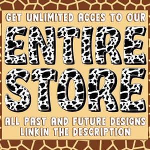 Entire Store Bundle, All Past and Future Designs, Commercial Use License, Google Drive Access, Whole Etsy Shop, PNG Bundle, Digital Download