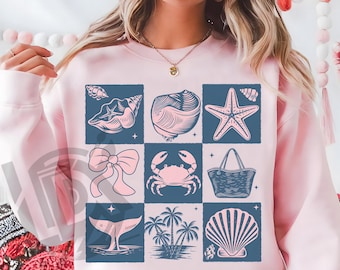 Summer Vibes Png, Retro Summer Starfish Png, Sublimation Designs, Summer Coquette Png, Trendy Summer Png, Summer Png, Beach Png, Crab Png
