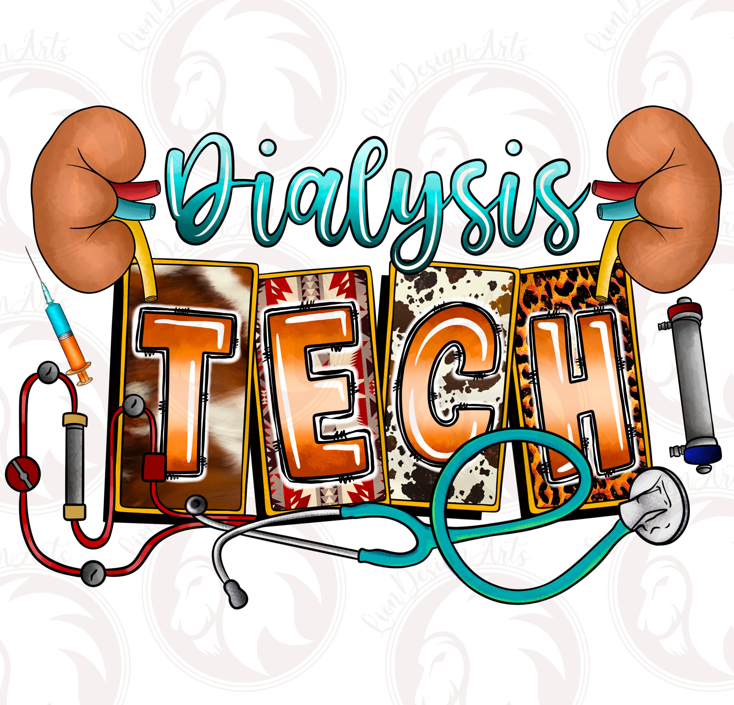 Dialysis Tech Png, Sublimation Design Download, Western Dialysis Png
