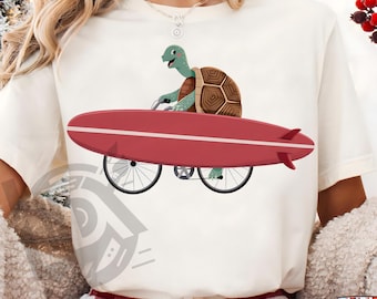 Sea Turtle Png, Summer Png, Beach Summer Png, Tropical Png, Sublimation Design, Summer Vibes Png, Flower Turtle Png, Ocean Png, Surfing Png