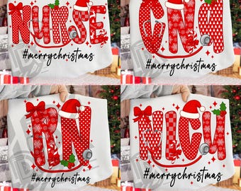 Paquete de enfermera navideña (Png), coqueta de estetoscopio (Png), enfermera (Png), enfermera de Navidad (Png), enfermera de Navidad (Png), feliz Navidad (Png), auxiliar de enfermería de Navidad (Png)