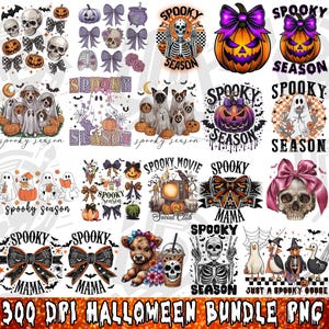 20 Halloween Mega Bundle Png, Halloween Bundle Png, Ghost Bundle Png, Pumpkin Bundle Png, Fall Halloween Bundle, Halloween Designs Bundle