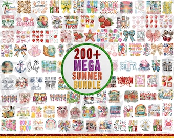 200+ Summer Bundle Png, Summer Png, Summer Vibes Bundle Png, Mega Bundle, Summer Bundle Png, Trendy Summer Png, Beach Png, Summer Coquette