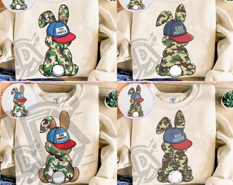 Camo Camouflage Bunny Png, Camo Bunny Bundle Png, Easter Bundle Png, Hunting Easter Png, Hunter Png, Egg Hunter Png, Easter Egg Hunt Png