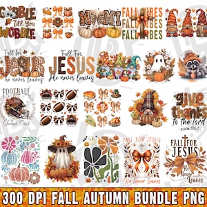 20 Fall Bundle Png, Fall Bundle Png, Autumn Bundle Png, Thanksgiving Bundle Png, Fall Mega Bundle Png, Fall Design Bundle, Pumpkin Bundle