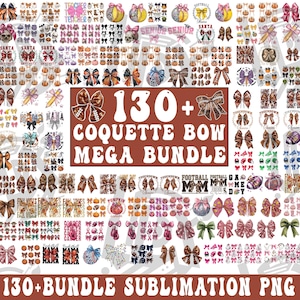 130+ Halloween Bundle png, Coquette Bow bundle png, Halloween bundle png, Mega bundle png, Spooky Season bundle png, Sports bundle png