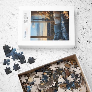 Paris Morgen Puzzle Eiffelturm Puzzle schwierig für Erwachsene Paris Morgen Eiffelturm Puzzle Geschenk Paris Morgen Puzzle Geschenk