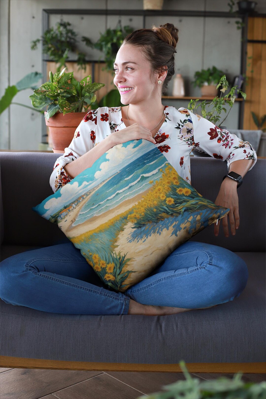 Clubhouse Beach Pillow main image 0