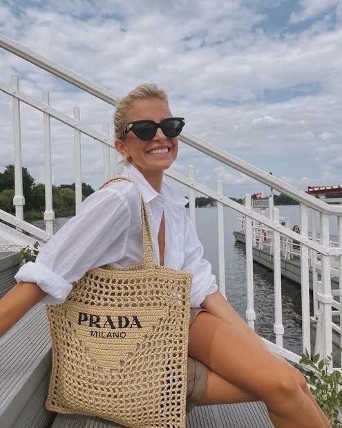 Luxury Women Shoulder Bag Large Tote Neoprene Light Handbags Bolsas Female  Travel Holiday Handbags Designer Beach Bags
