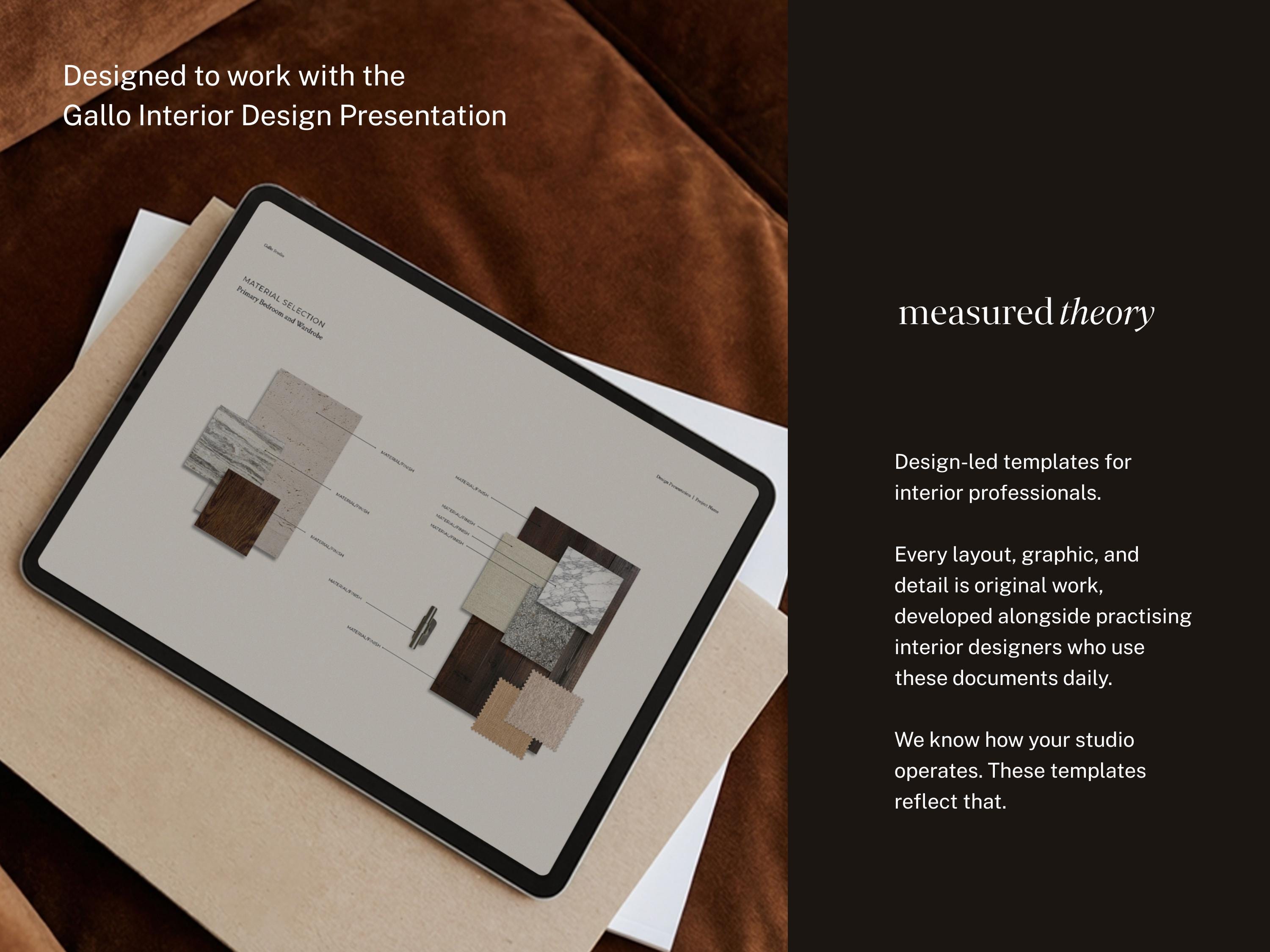 Interior Design Fee Proposal Template | Canva, Indesign, Powerpoint (A4 ...