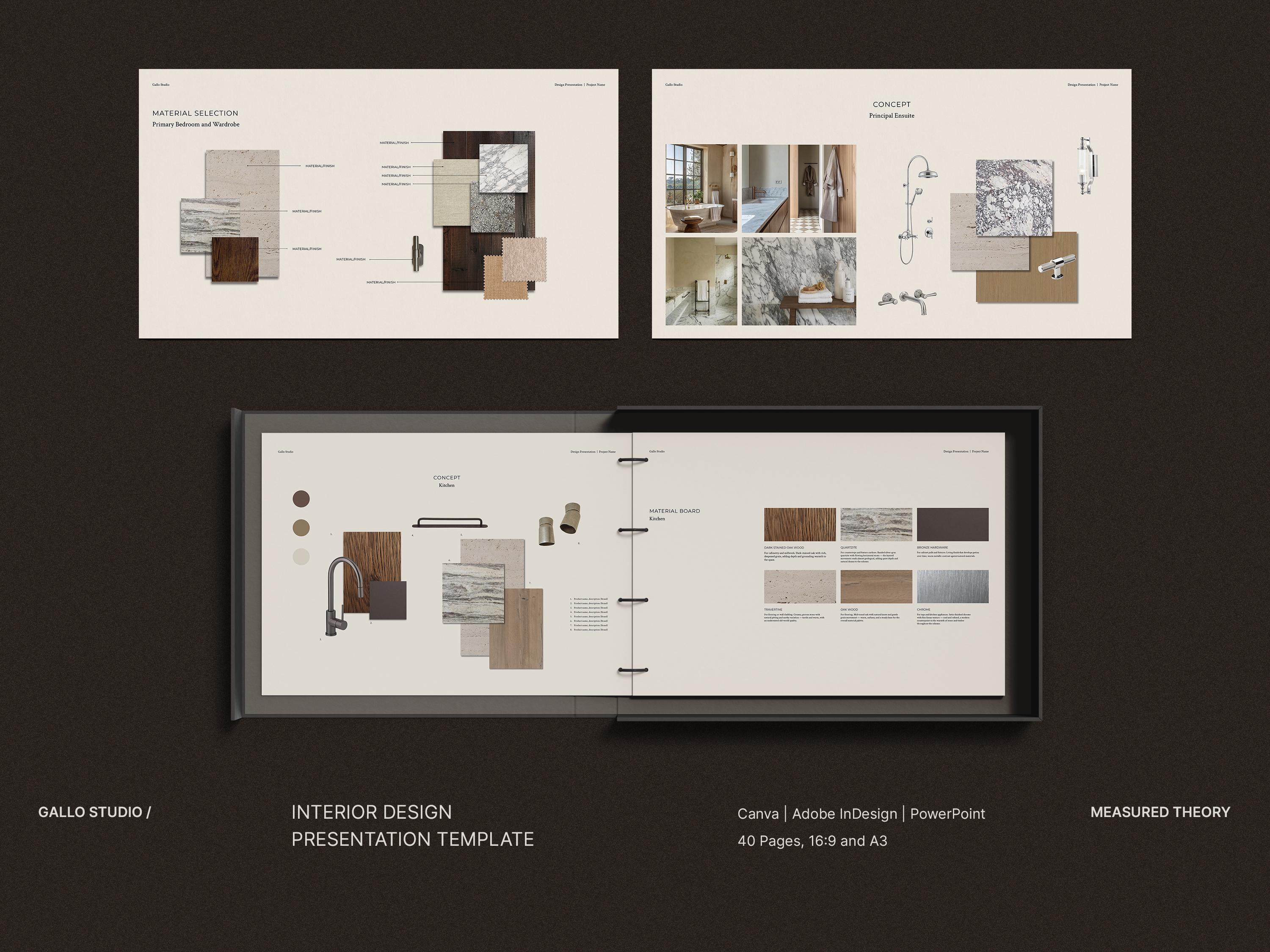 Interior Design Bundle | 6 Templates: Investment Guide, Fee Proposal ...