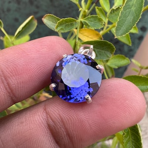 Natuurlijke blauwe saffier edelsteen 925 sterlingzilveren hanger 19,15 CT ronde vorm handgemaakte sieraden hangend cadeau vrouwen speciale gelegenheden