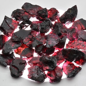 Raw Red Painite 500 Ct Natural Rough Gemstone for Jewelry Making, Collecting, and Healing