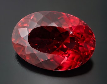 10.45 Ct Natural Mozambique Blood Red Ruby Oval Shape Certified Loose Gemstone | Laser Cut Stone Top Quality Jewelry & Ring Raw Stone