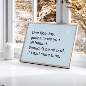 POSŁUCHAJ / Cyfrowy wydruk tekstu piosenki Oasis / Piosenka / Noel / Liam / Gallagher / Muzyka