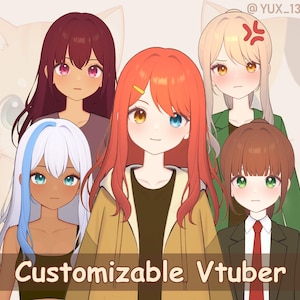 Customizable Vtuber - Anime Girls Live2D Avatar