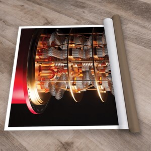Quantum Computer, Quantum Computing, Quantum Algorithms, Future Technology, Scientific Art, Innovation, Home Decor, Wall Art image 8