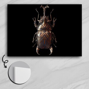 Creative Insect Artwork,Insect Art, Creative Perspective, Nature&#39;s Wonders, Conversation Piece, Artistic Innovation, Wall Decor
