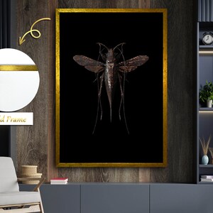 Flying Grace Winged Insect Painting,winged insect art, insect painting, nature art,entomology decor,bug illustration,flying creature artwork