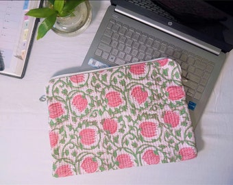 Funda para computadora portátil ecológica - funcional, funda para Macbook acolchada, funda para i Pad, bolsa para computadora portátil de 15 pulgadas, funda para computadora portátil i Pad Air hecha a mano de 13 pulgadas