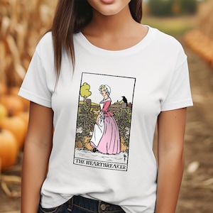 Maglietta di Halloween della carta dei tarocchi Legend of Sleepy Hollow - Katrina Van Tassel - The Heart Breaker