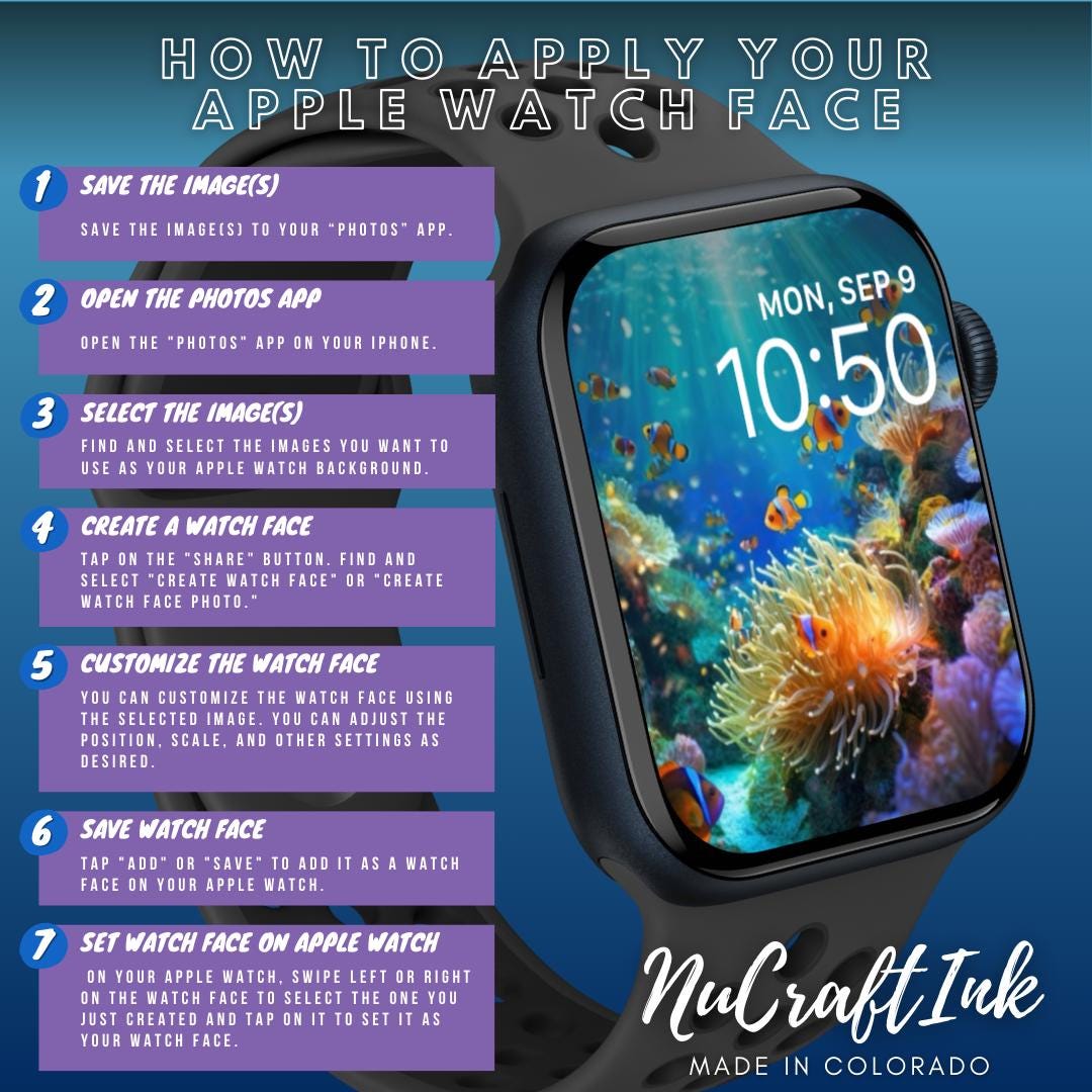 Custom Wallpaper How To Set Picture As Background On Apple Watch