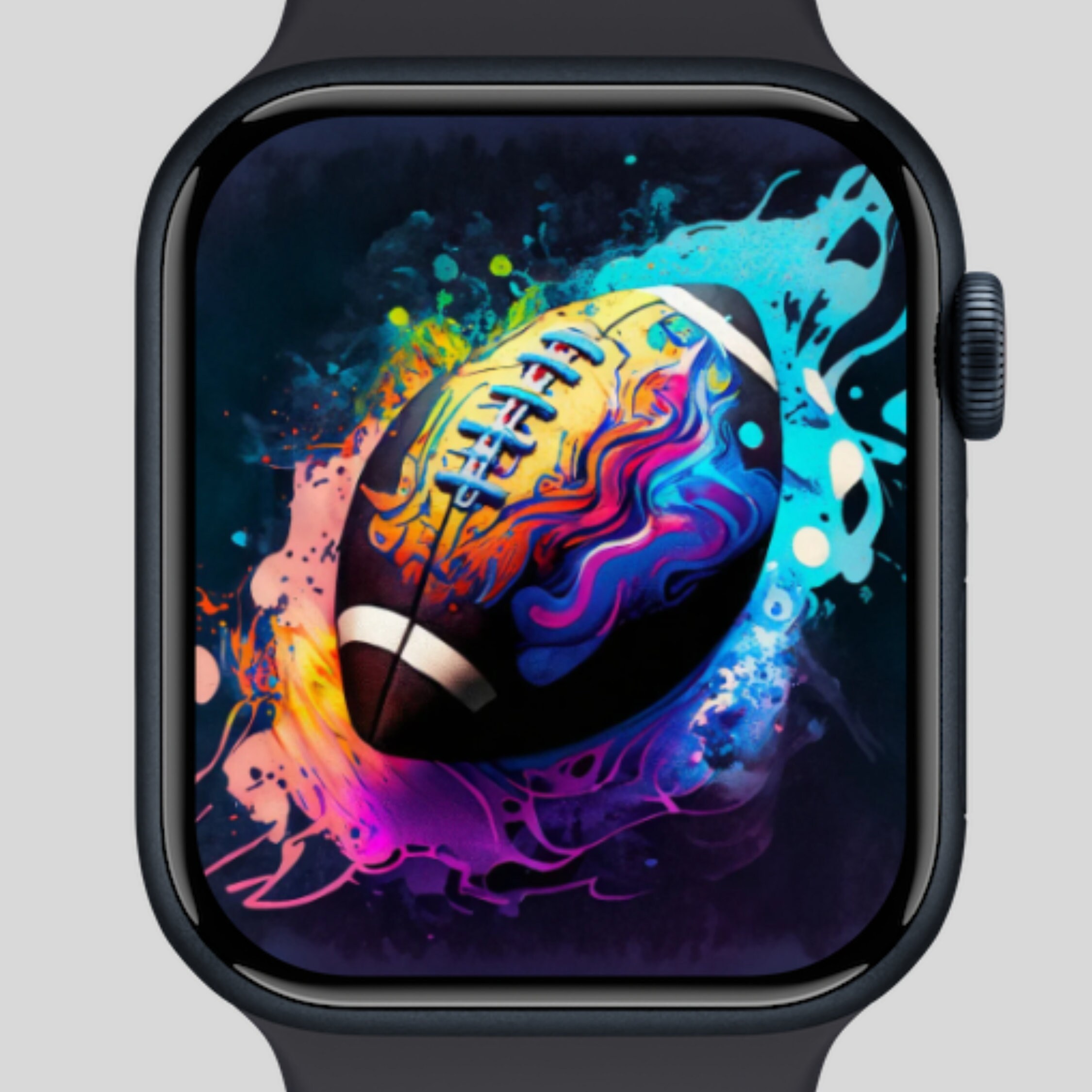 Football Apple Watch Face Background Sports Fan Watch Face Wallpaper