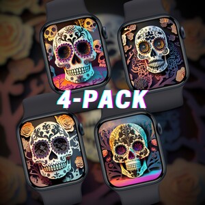 Skull apple watch face deals