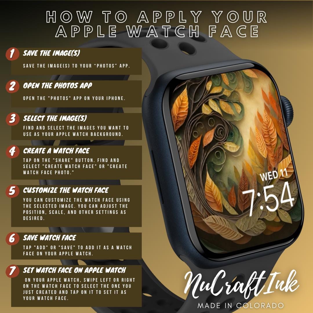 Watch Wallpaper How To Make A Custom Watch Face For Apple