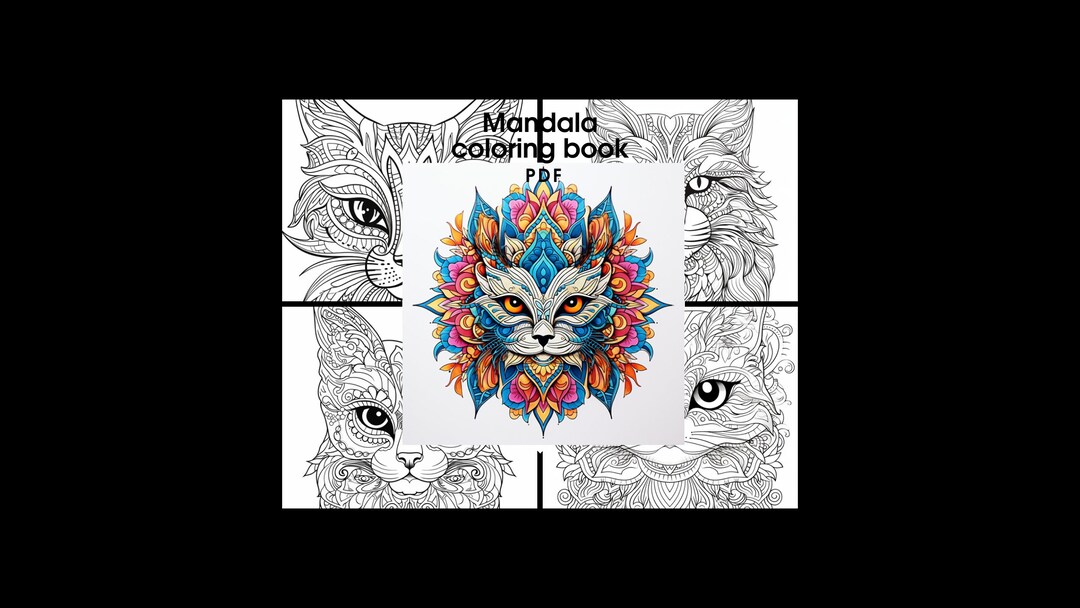 Animals Mandala Adult Coloring Book book by Mary Arts