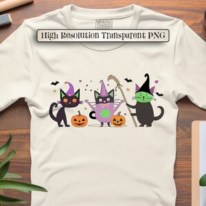 Cute Kids Cartoon Halloween Art PNG, Cute Halloween Cat clipart, Cat Lovers, Halloween Cat Png, Retro Halloween Cat Png, Digital Clipart png