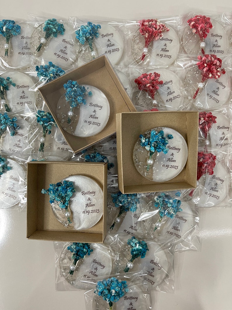 Custom Fridge , Wedding Favors , Set , Engagement Gift