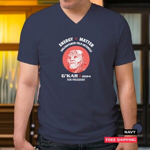 Vote G'kar navy v-neck shirt
