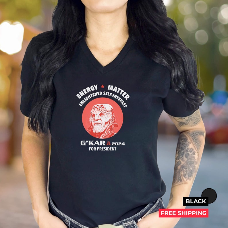 Vote G'kar black v-neck shirt