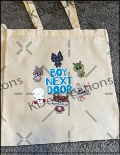 Boynextdoor tote bag - Etsy 日本