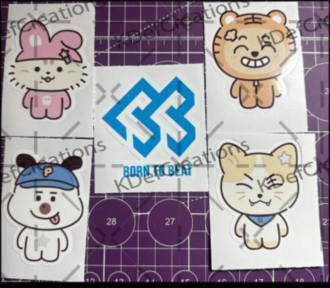 Btob B'be Friends Stickers - Etsy