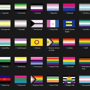 Pride Flag Stickers
