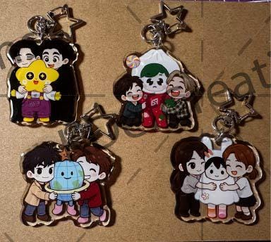 【GMMTV】WILLIAMEST WESLEY DOLL KEYCHAIN William & Est - Movie Night with Wesley Doll Keychain
