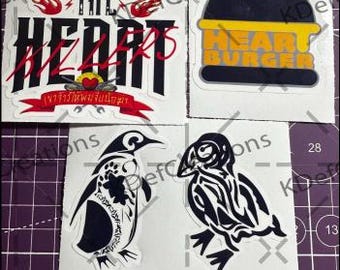 The Heart Killers BL Series Stickers