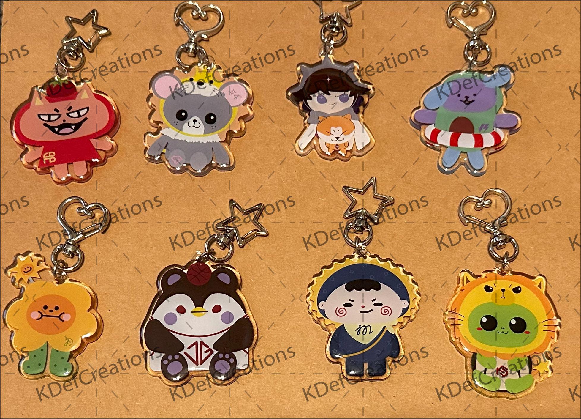 GMMTV Mascot Keychains - Etsy