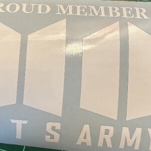 Proud K-Pop Fan vinyl decals