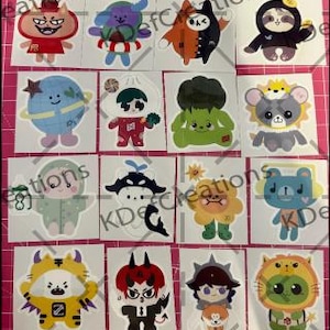 Stickers mascottes GMMTV