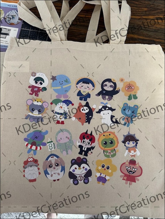 GMMTV Mascots Tote Bag - Etsy