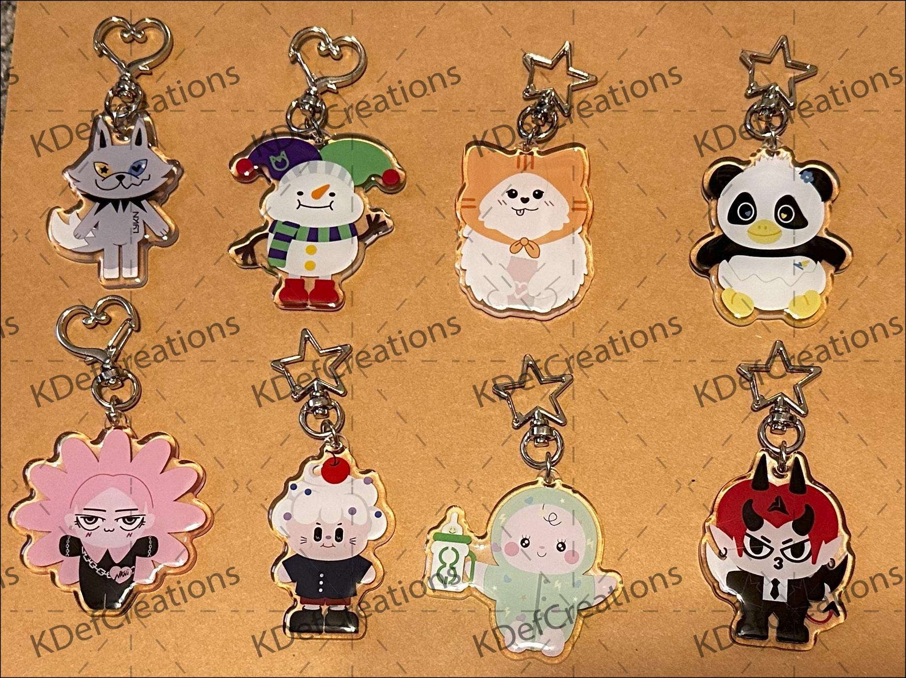 GMMTV Mascot Keychains - Etsy