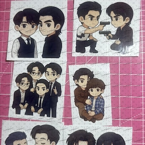 KinnPorsche Chibi Stickers